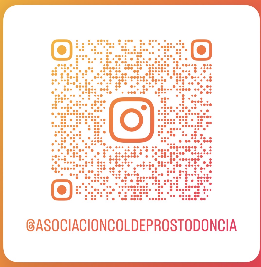 QR Instagram @asociacioncoldeprostodoncia