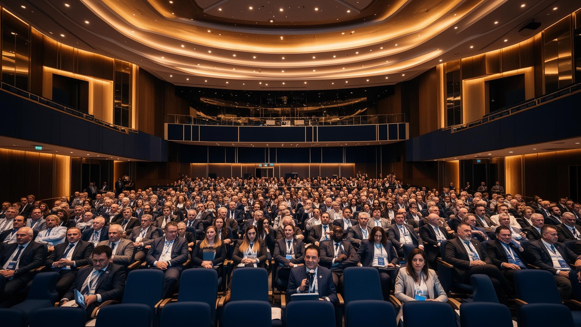 Auditorio del congreso internacional