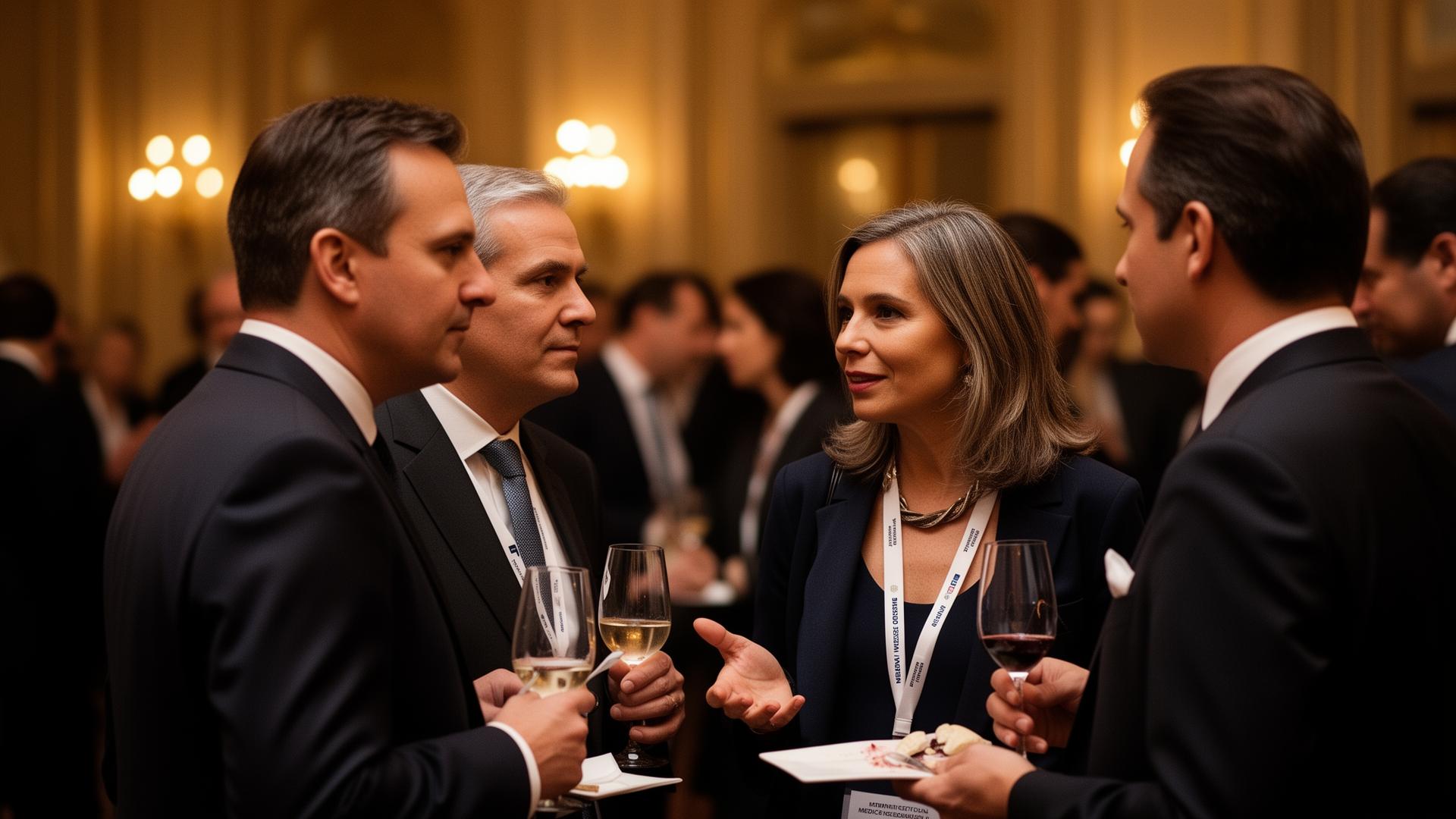 Networking en congreso internacional